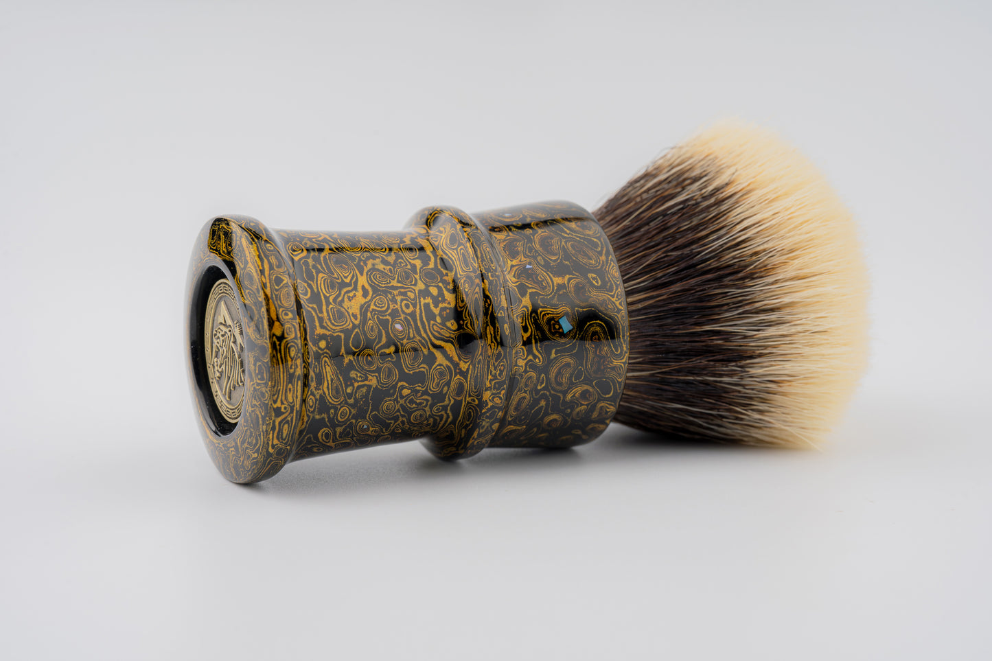 Flagship Limited Edition - Chinese Lacquer -Fortress - ‘龙纹冕旒’ -shaving brush handle