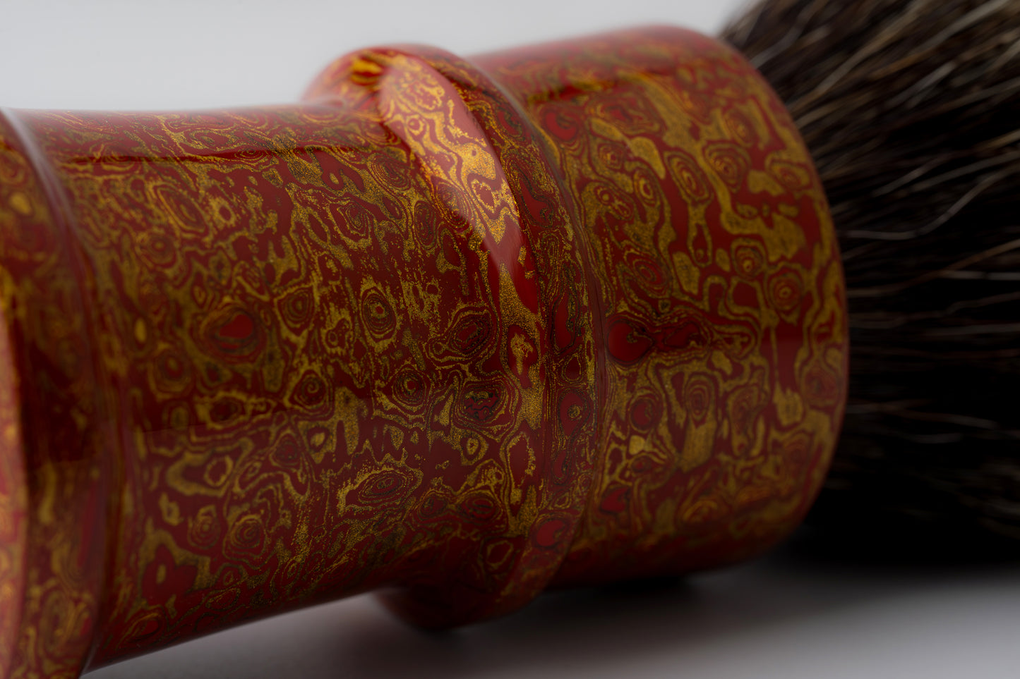 Flagship Limited Edition - Chinese Lacquer -Fortress- ‘金阙丹霄’ -shaving brush handle