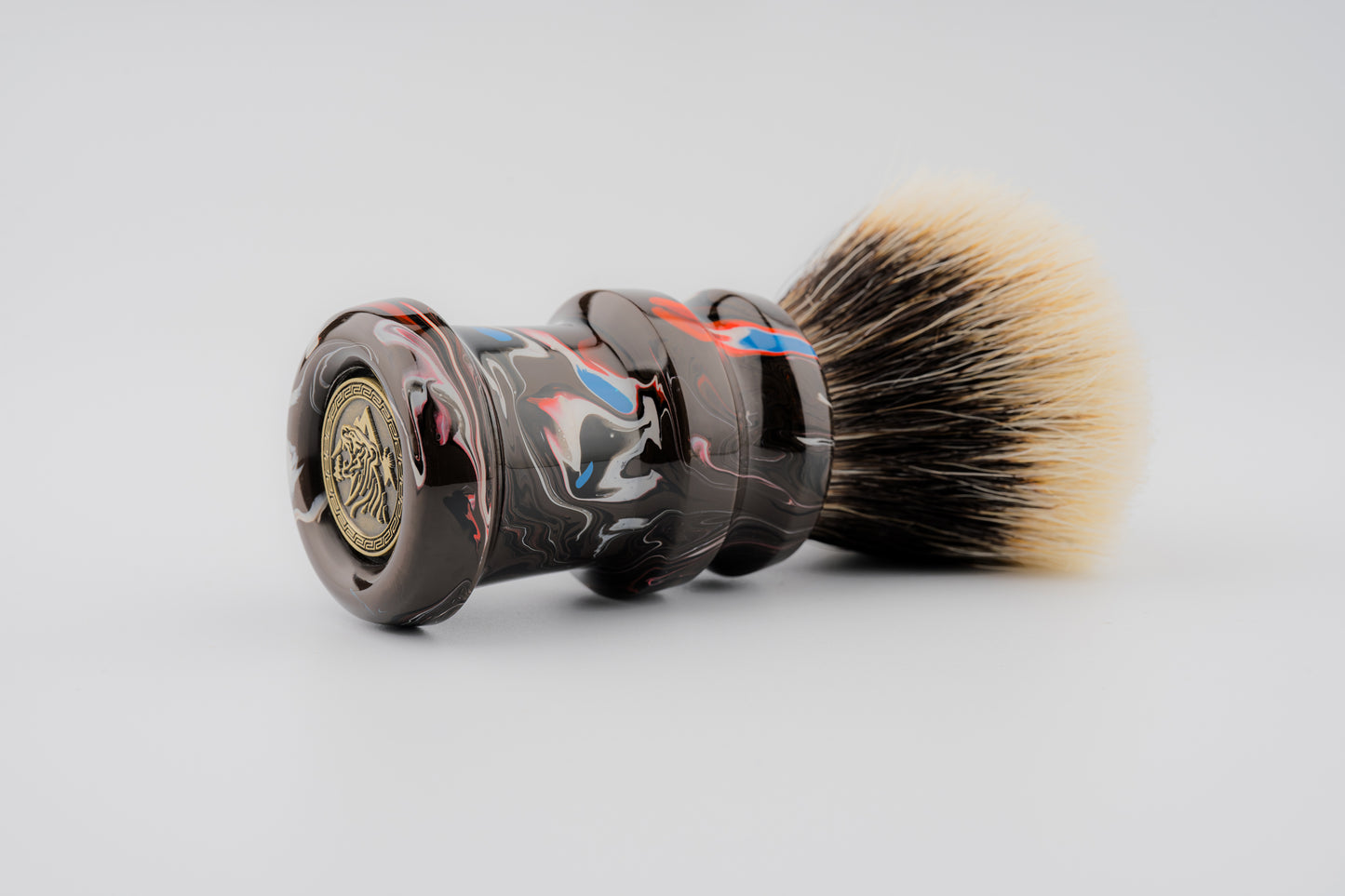 Fluid Art - Ding -2 - 浮云 shaving brush handle