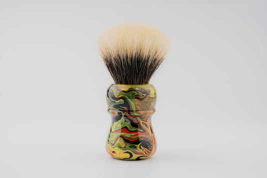 Fluid Art - Compass -辉煌 shaving brush handle