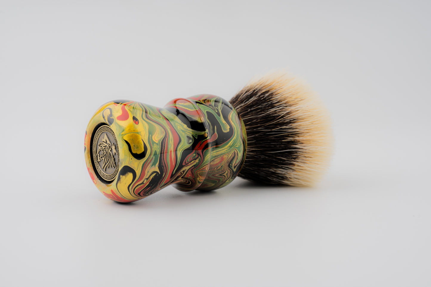 Fluid Art - Compass -辉煌 shaving brush handle