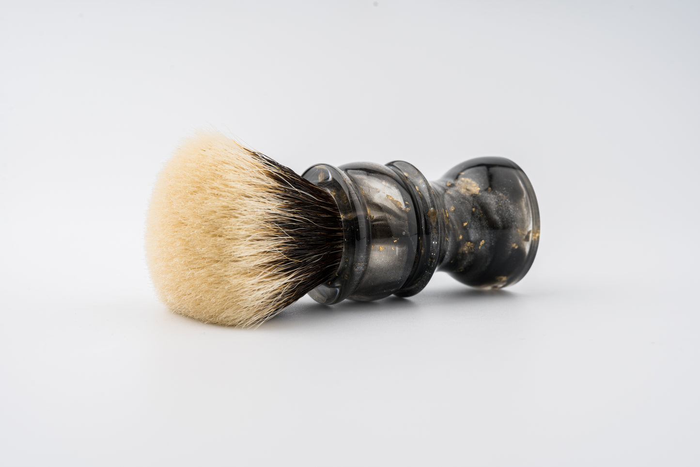 Glaze - Pandora - Ink & Gold shaving brush handle