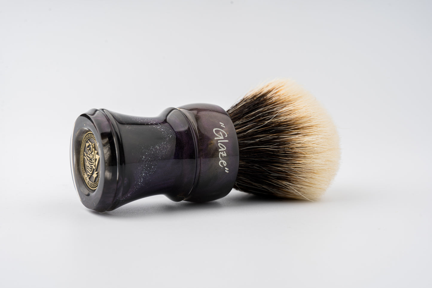 Glaze - Climber - Purple Sorrow shaving brush handle