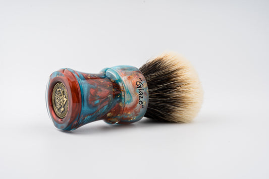 Glaze - Climber - Merry Chrismas shaving brush handle