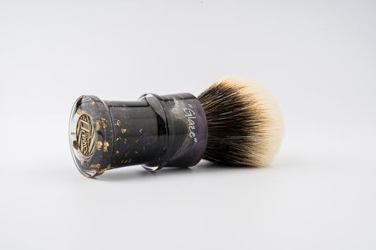 Glaze - Fortress - Golden Night shaving brush handle