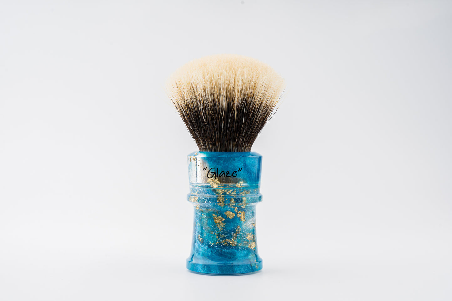 Glaze - Fortress - Golden Waves shaving brush handle