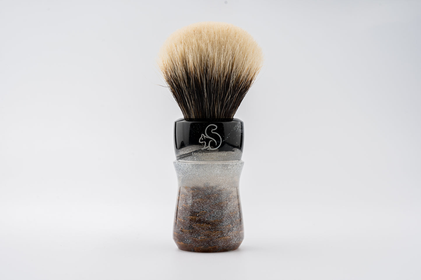 Lucky Squirrel Limited shaving brush handle