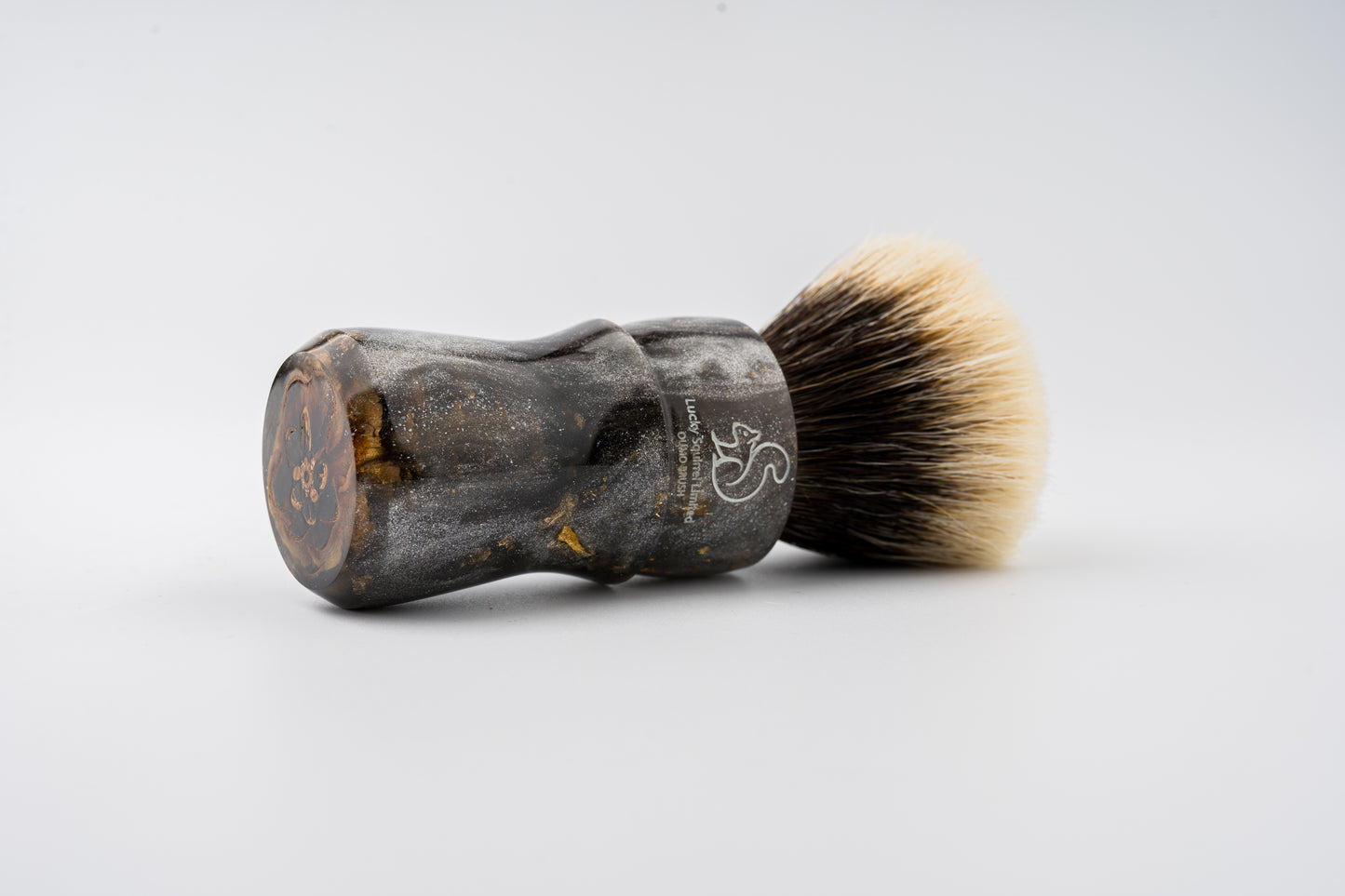 Lucky Squirrel Limited shaving brush handle