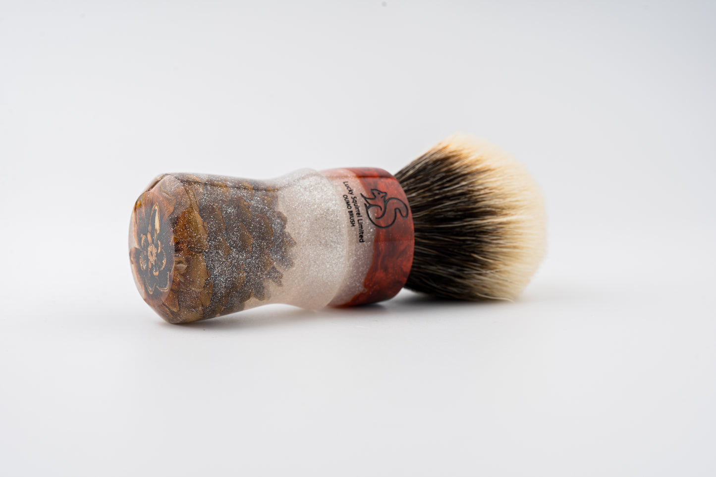 Lucky Squirrel Limited shaving brush handle