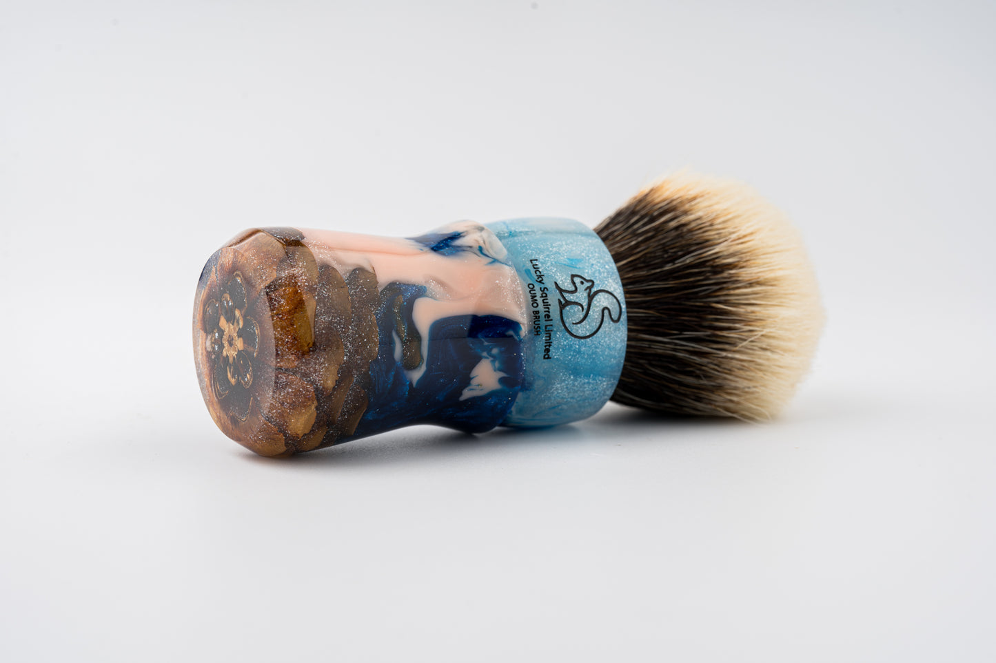 Lucky Squirrel Limited shaving brush handle