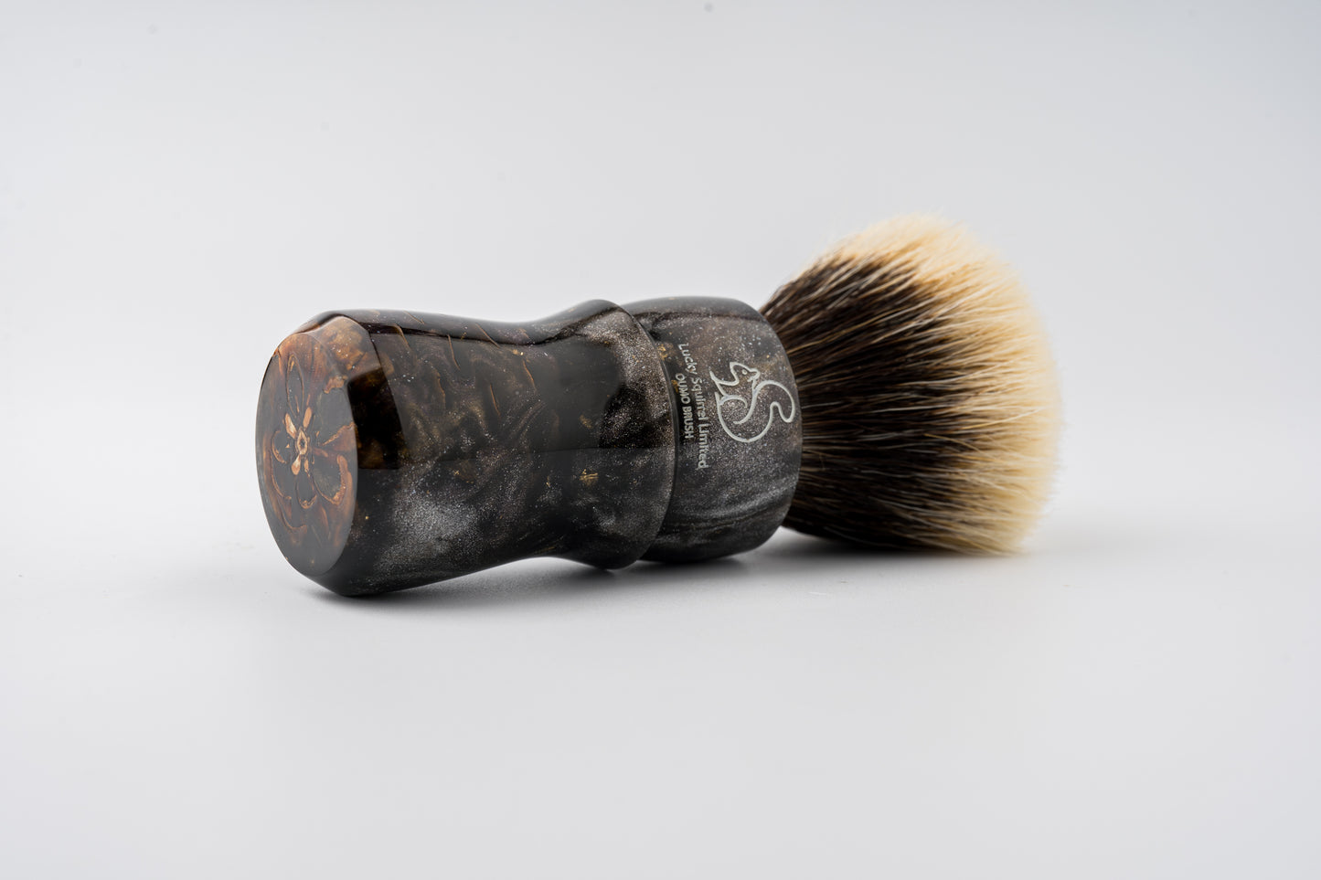 Lucky Squirrel Limited shaving brush handle