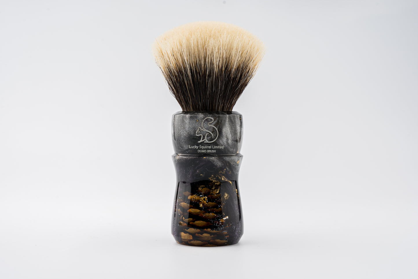 Lucky Squirrel Limited shaving brush handle