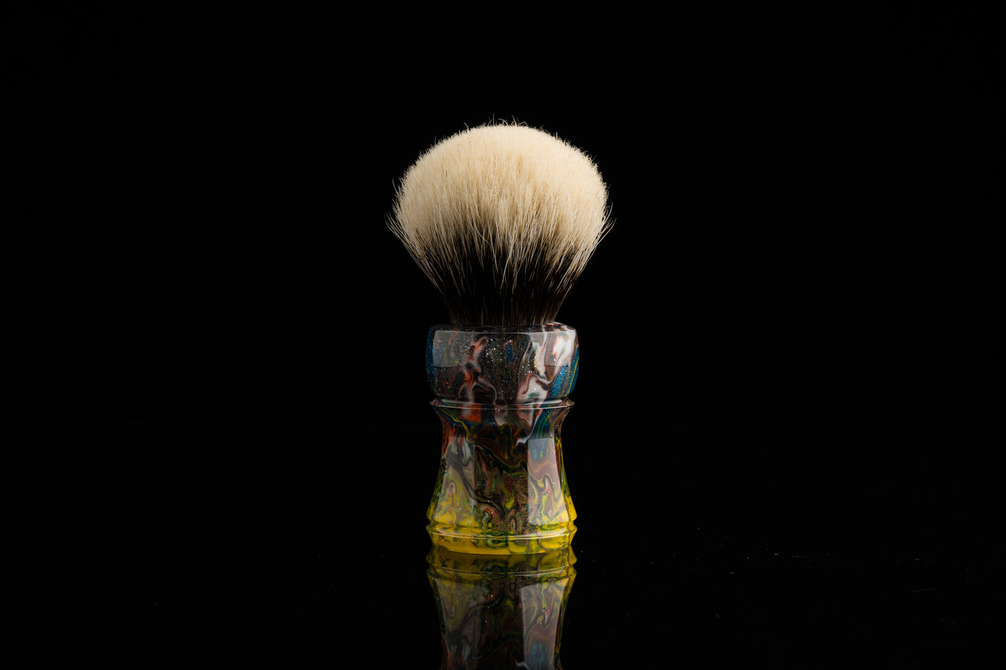 Climber - Glaze -‘Colorful’ shaving brush handle