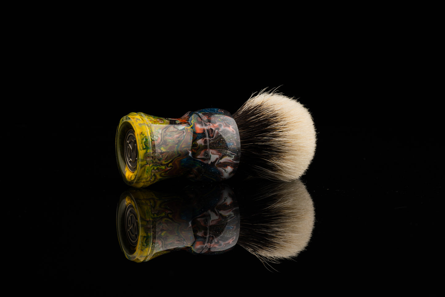 Climber - Glaze -‘Colorful’ shaving brush handle