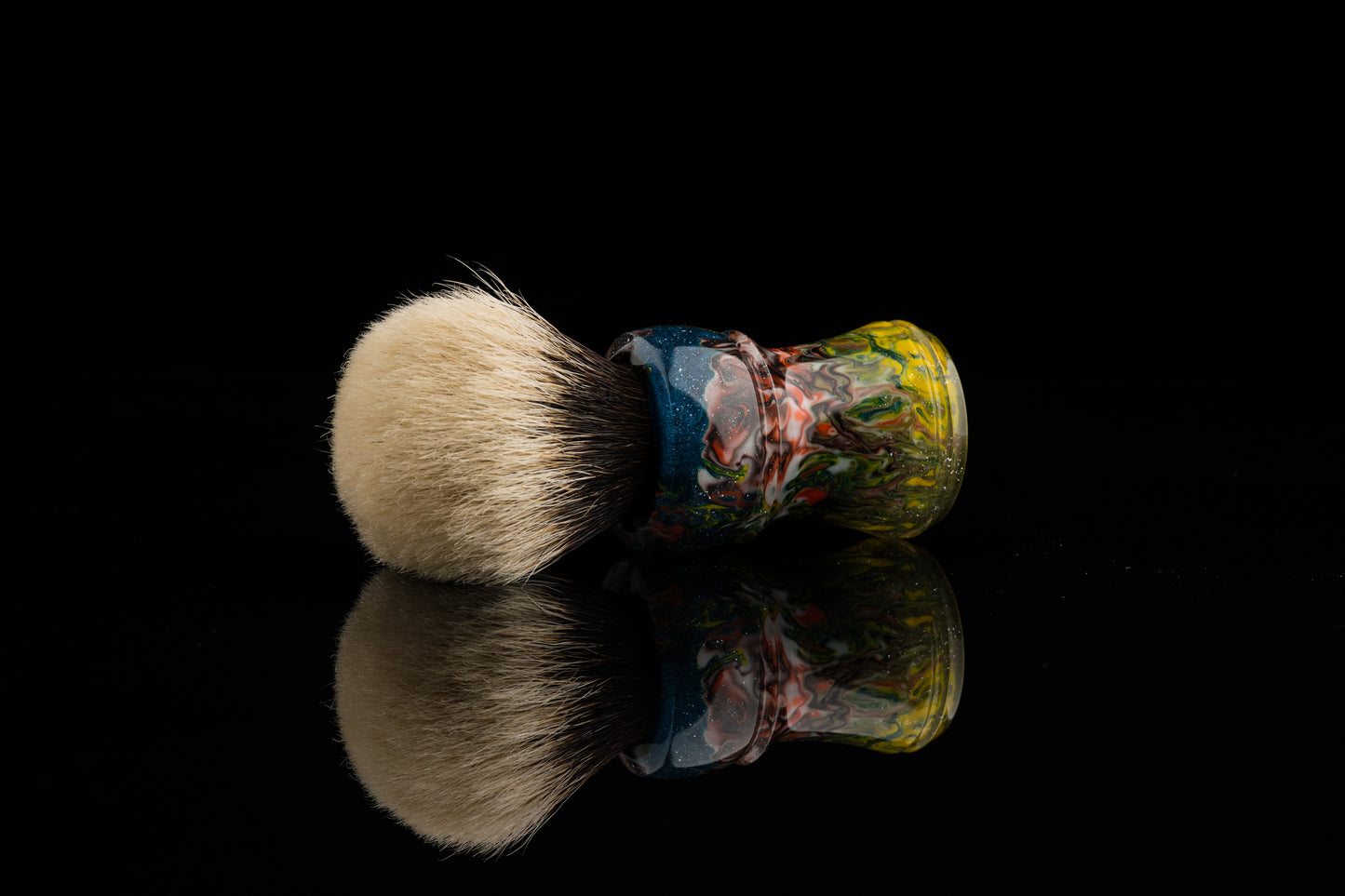 Climber - Glaze -‘Colorful’ shaving brush handle