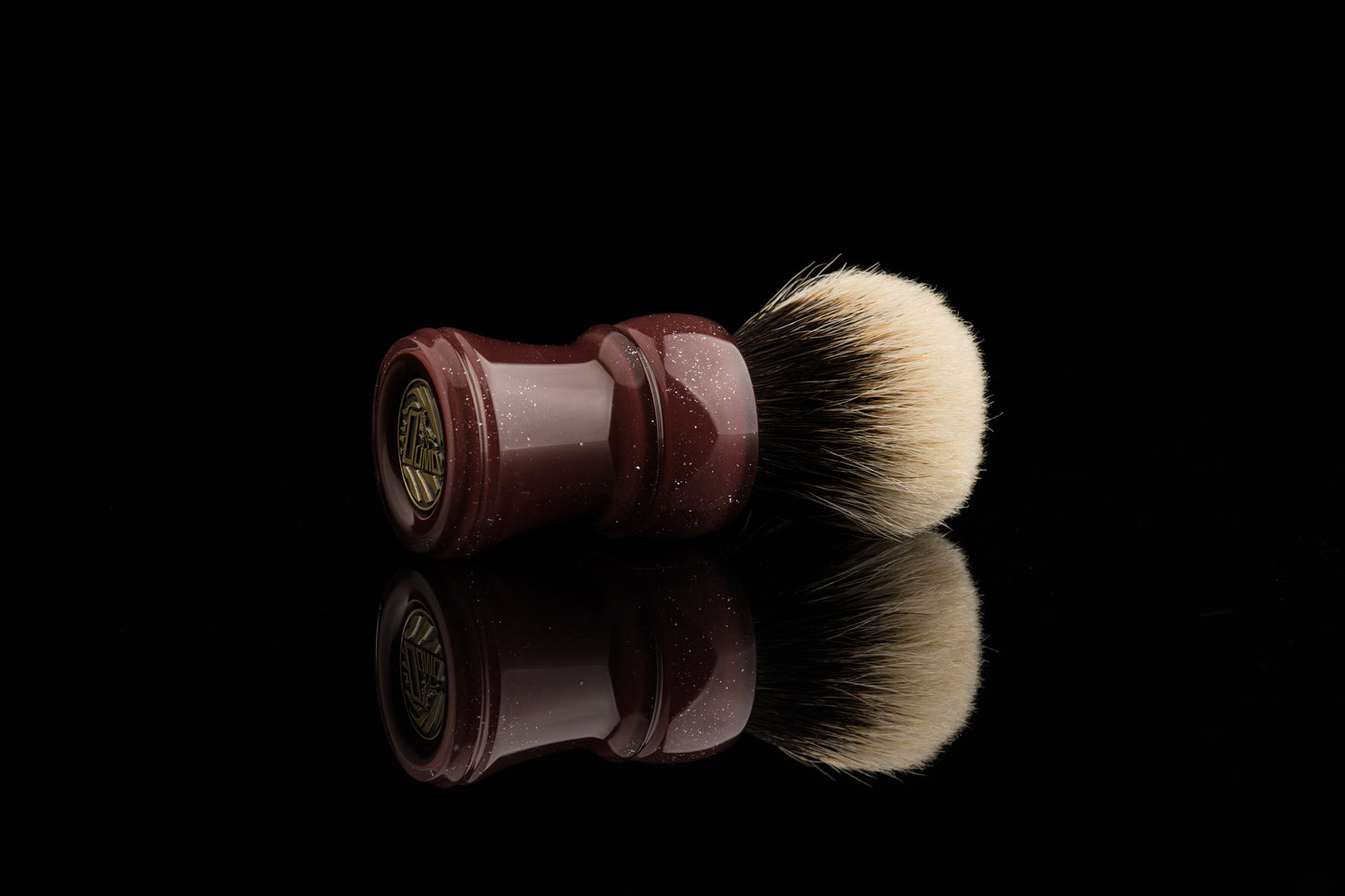 Climber - Glaze -‘Cherry’ shaving brush handle