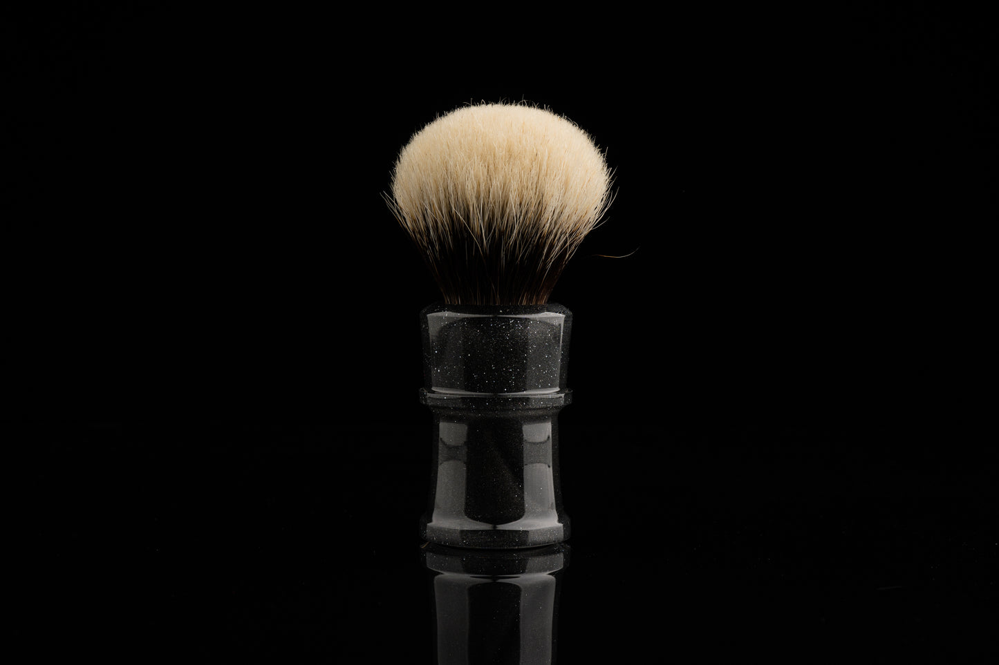 Fortress - Glaze - ‘Black’ shaving brush handle