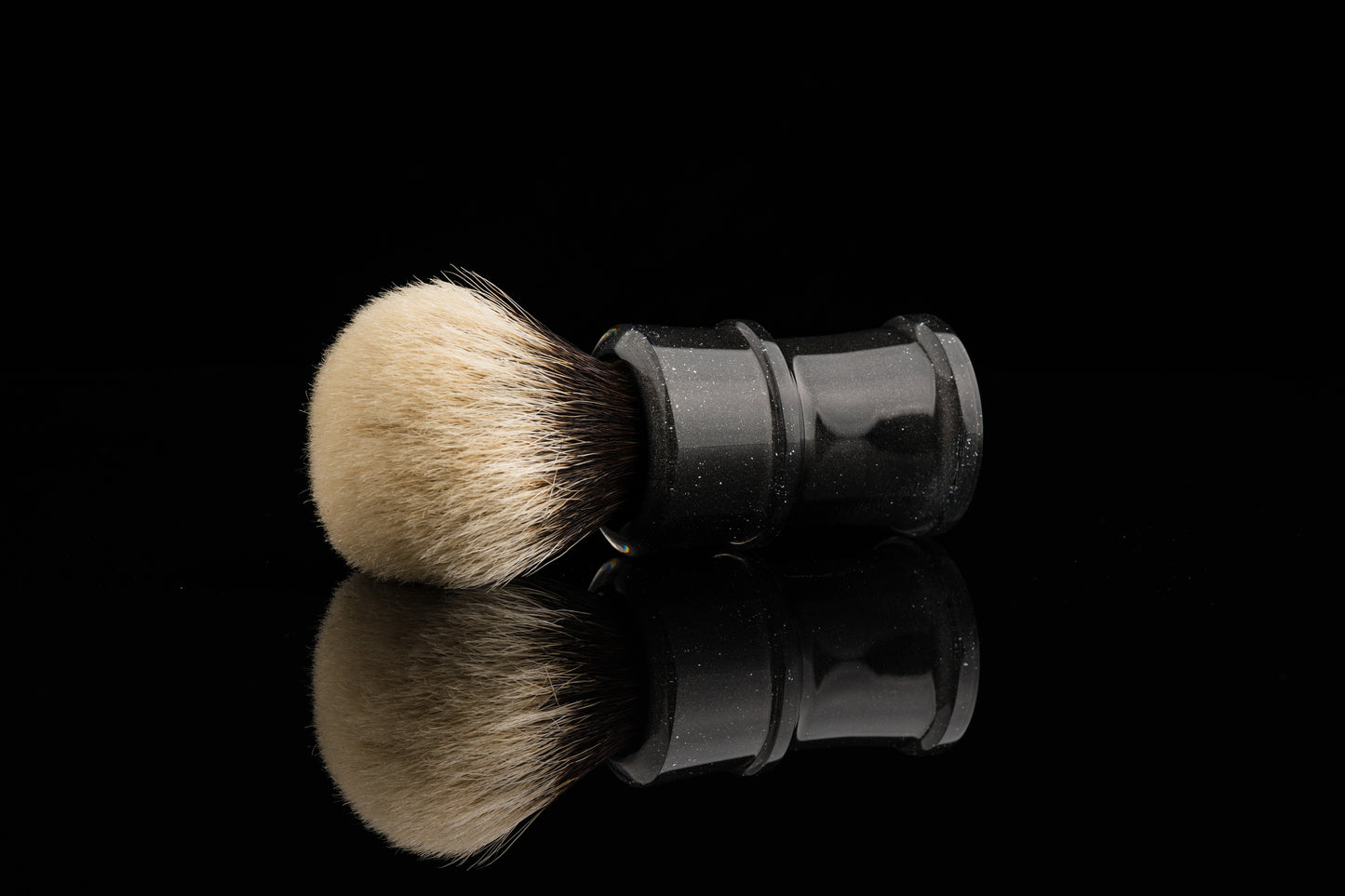 Fortress - Glaze - ‘Black’ shaving brush handle