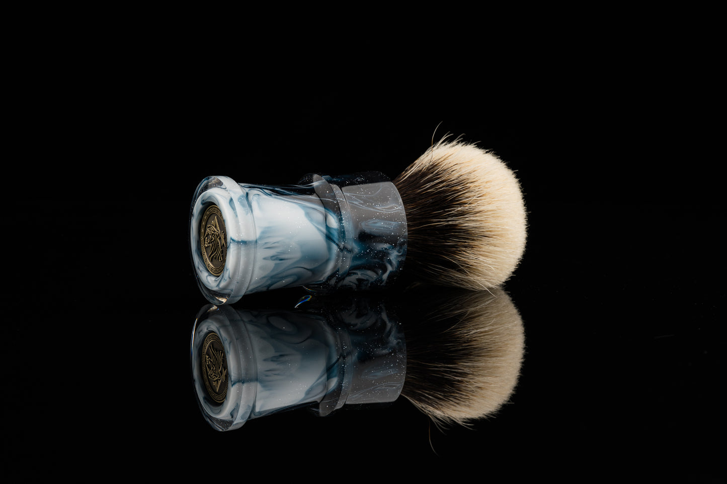 Fortress - Glaze - ‘泼墨’ shaving brush handle