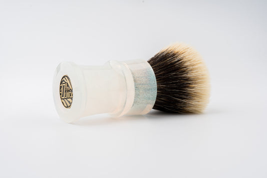 Fortress - Quicksilver shaving brush handle