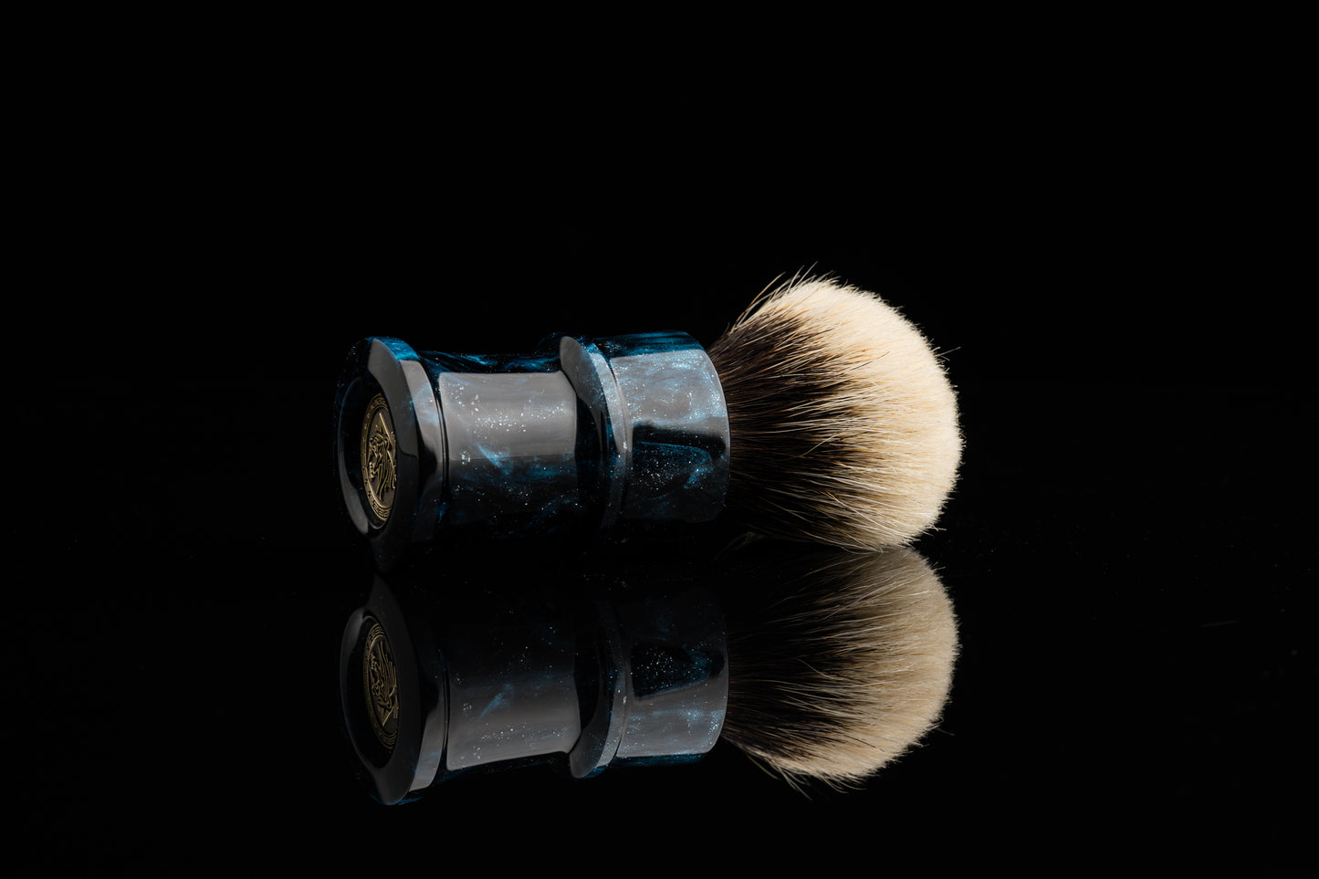 Fortress - ‘Azure Interstellar’ shaving brush handle