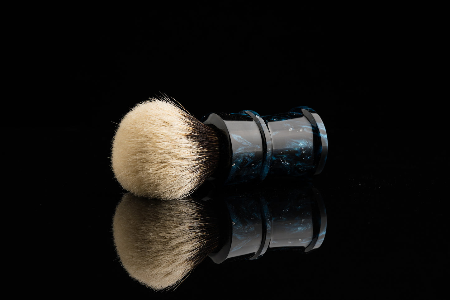 Fortress - ‘Azure Interstellar’ shaving brush handle