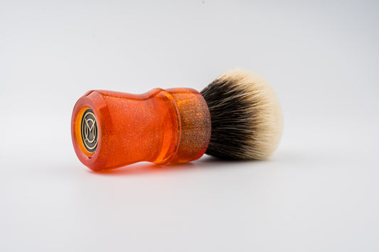 Warhammer - Red Mosaic shaving brush handle