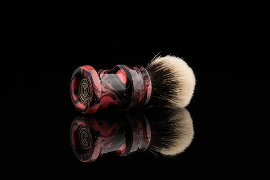 Ding - ‘Pink Mark’ shaving brush handle