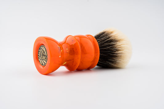 Pandora - Golden Pumpkin shaving brush handle