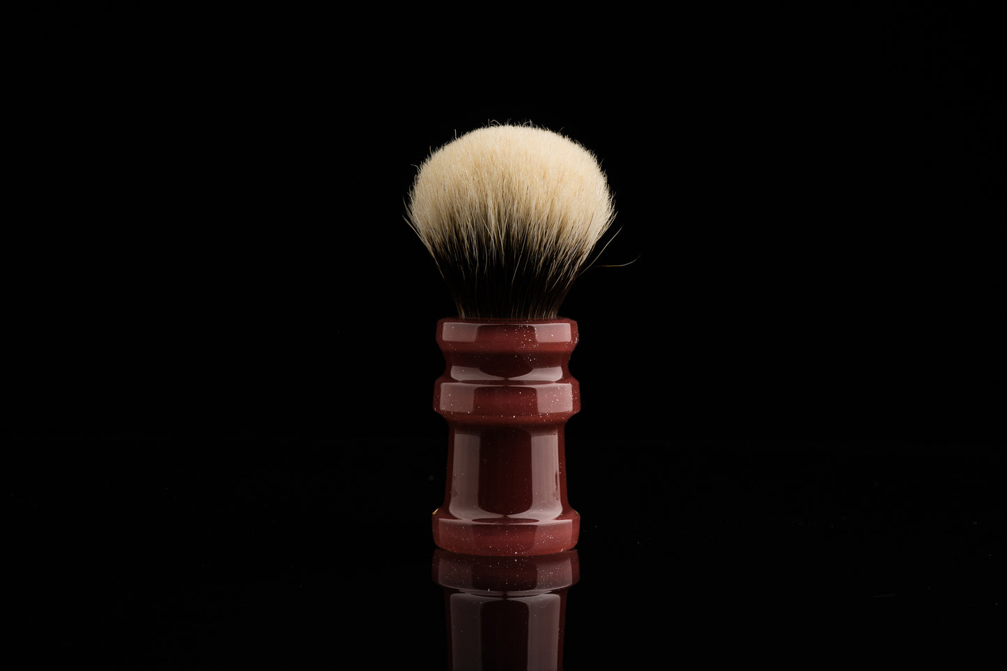 Ding - Glaze - ‘Cherry’ shaving brush handle