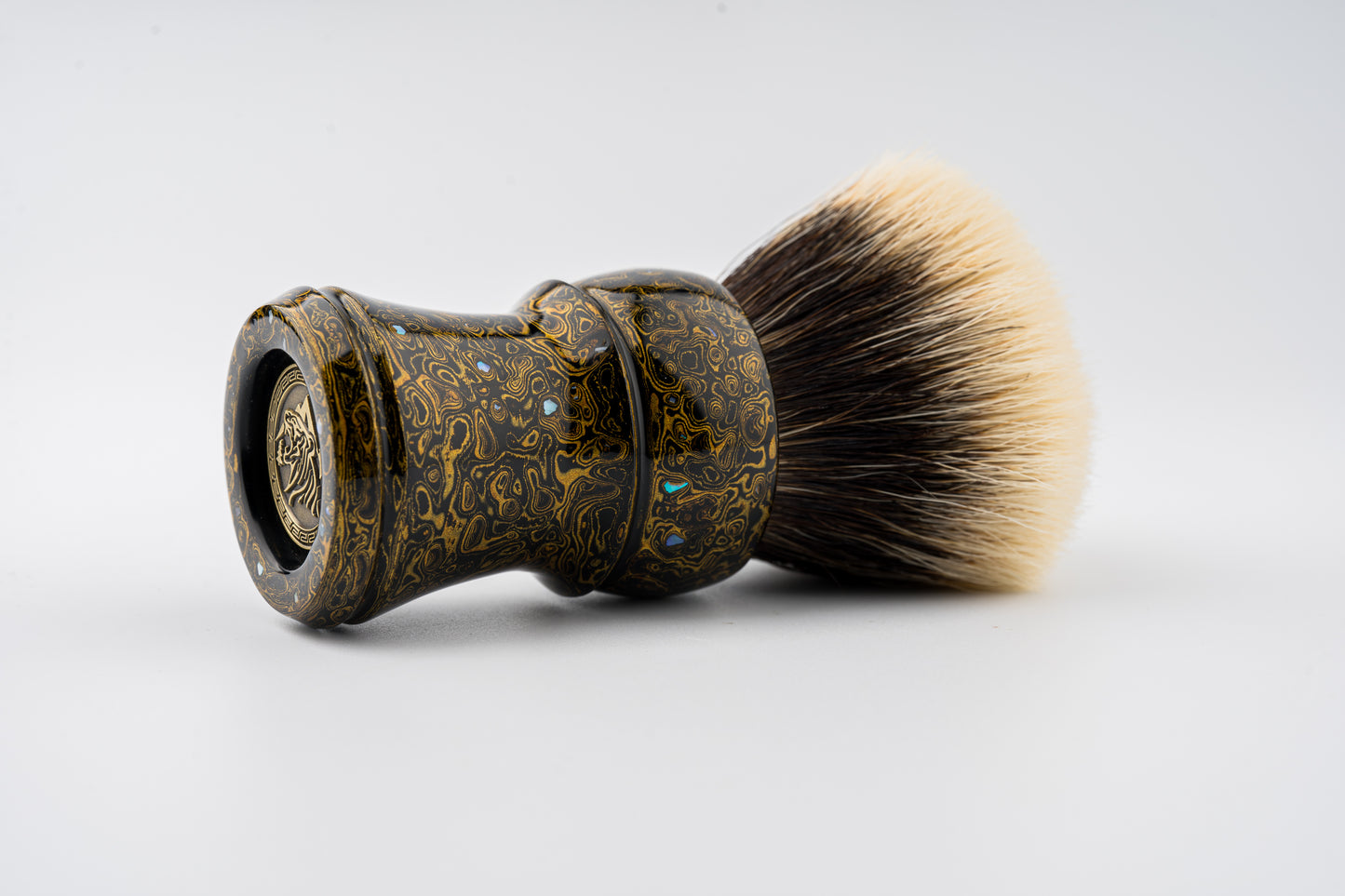 Flagship Limited Edition - Chinese Lacquer -Climber - ‘龙纹冕旒’ -shaving brush handle