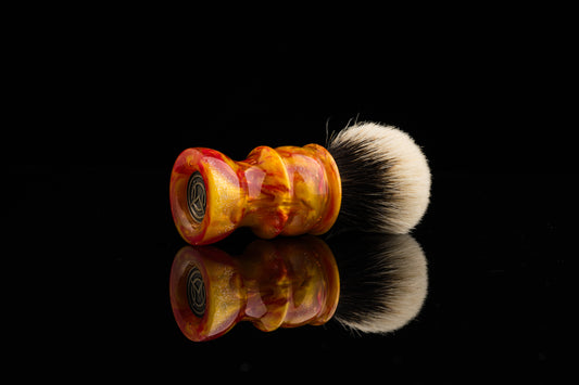 Pandora - ‘Sunset Glow’ shaving brush handle