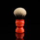 New Chubby - Glaze - ‘Orange’ shaving brush handle