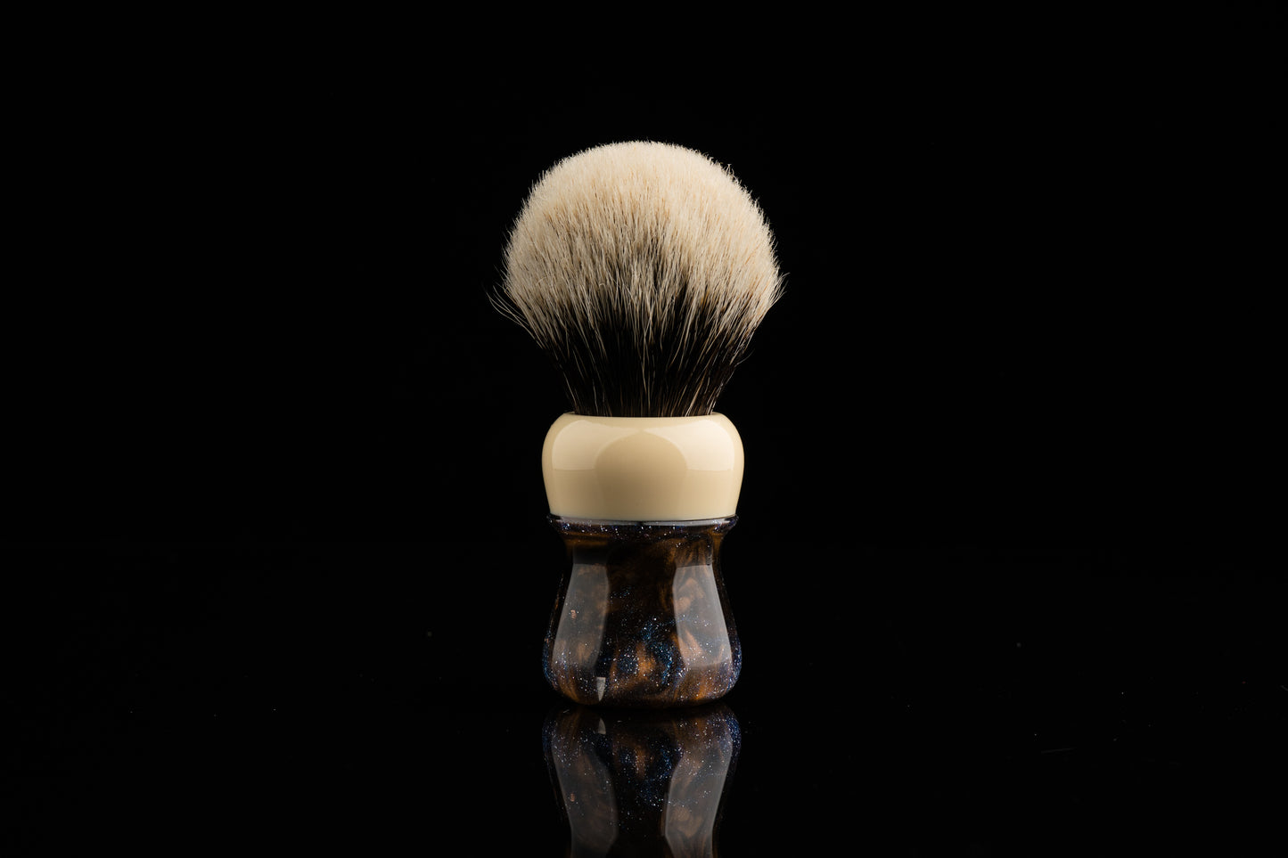 Compass - Glaze - ‘Universe’ Hybrid shaving brush handle