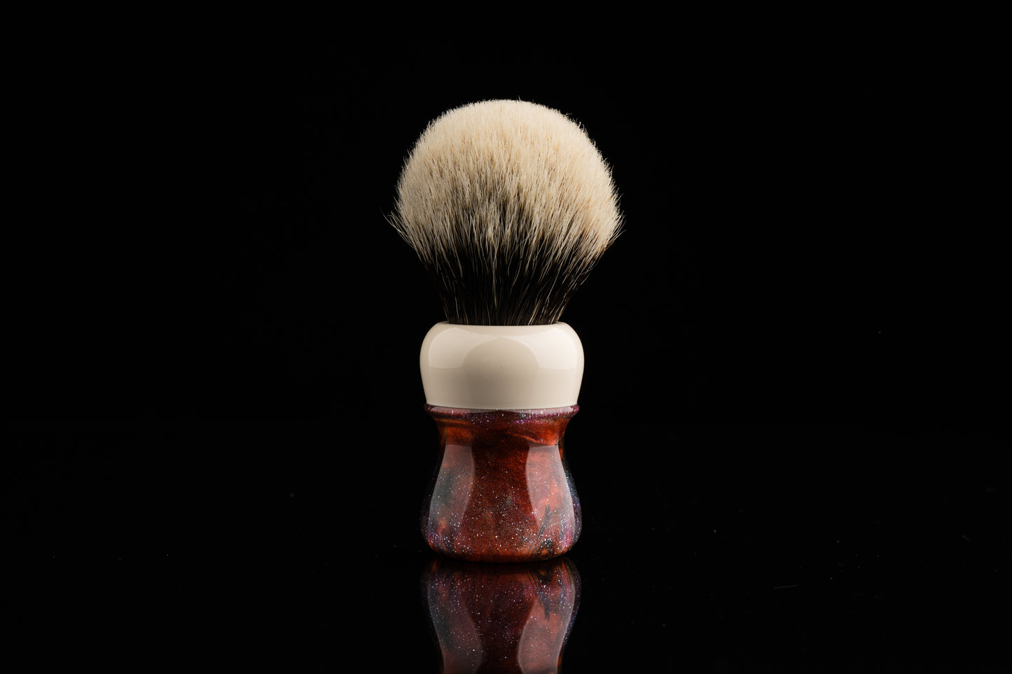 Compass - Glaze - ‘Nebula’ Hybrid shaving brush handle