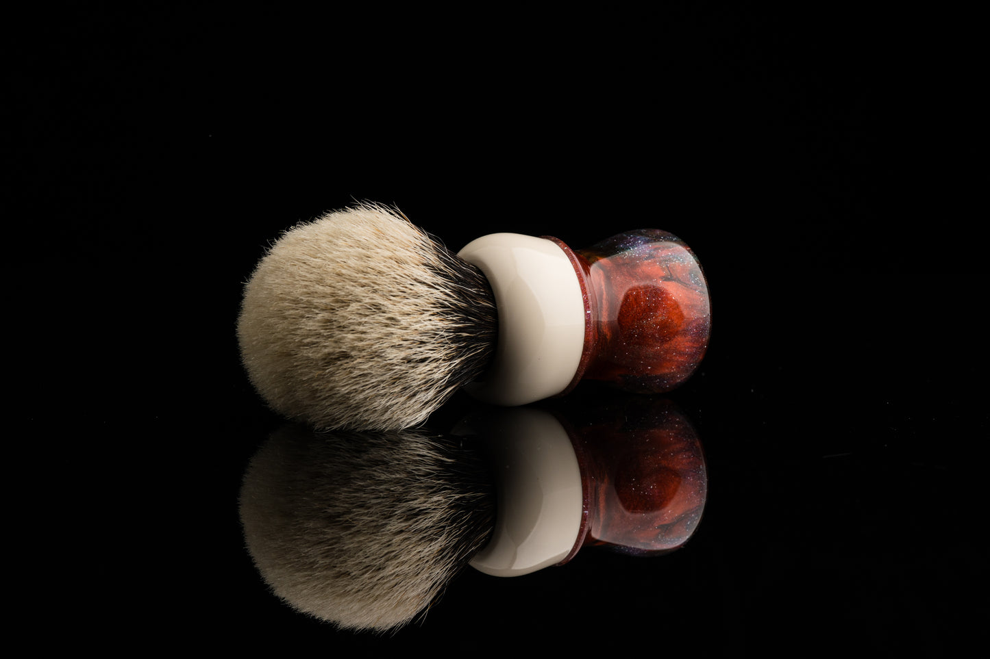 Compass - Glaze - ‘Nebula’ Hybrid shaving brush handle