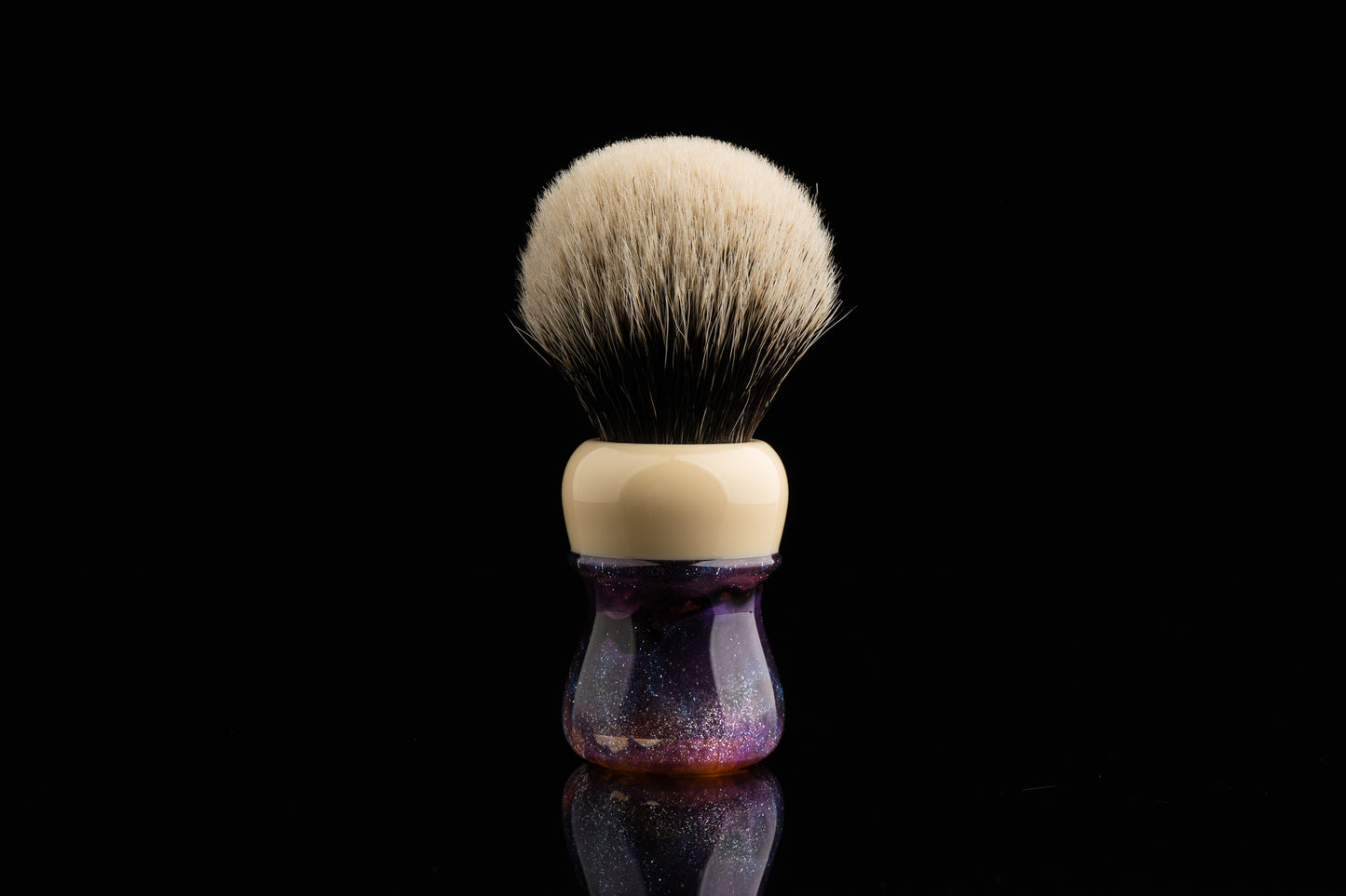 Compass - Glaze - ‘Ocean’ Hybrid shaving brush handle