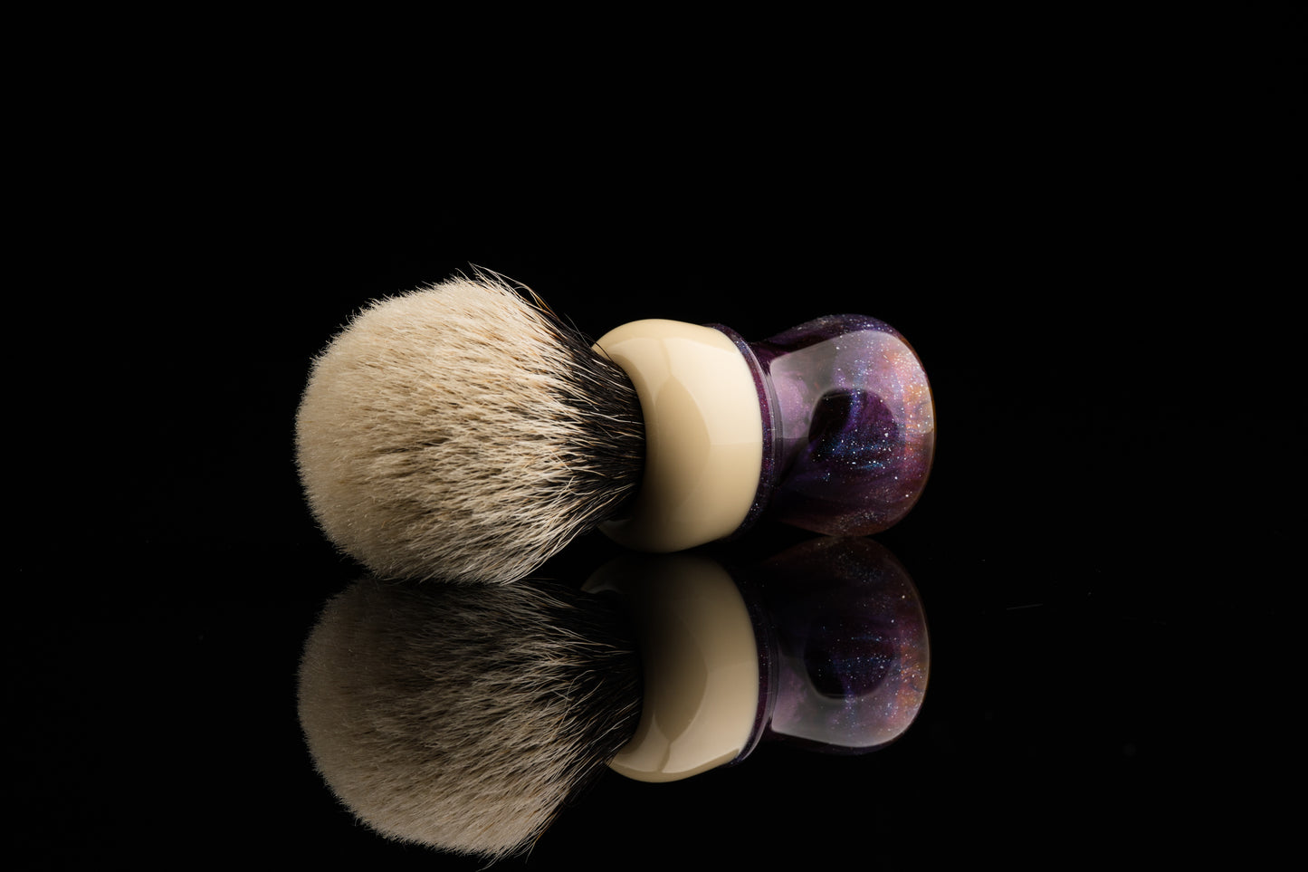 Compass - Glaze - ‘Ocean’ Hybrid shaving brush handle