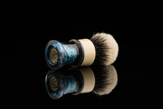 Fortress - Glaze - ‘Galaxy’ shaving brush handle