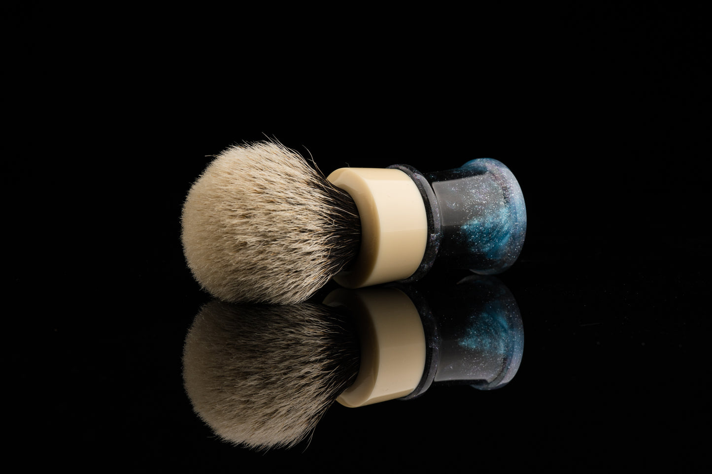 Fortress - Glaze - ‘Galaxy’ shaving brush handle