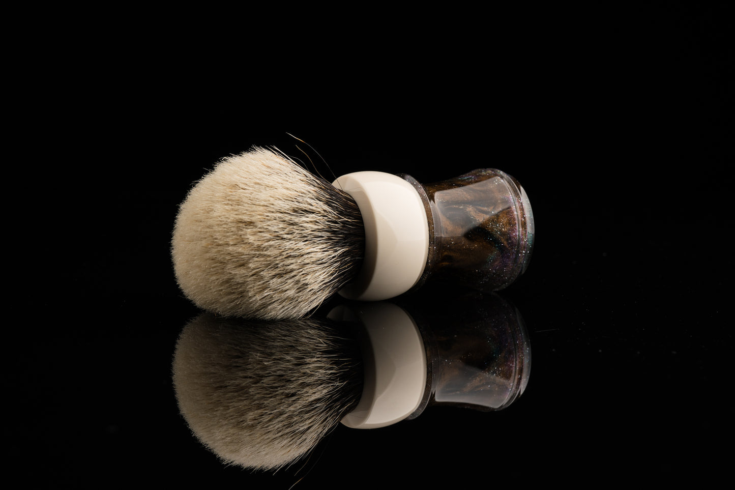 Climber - Glaze -‘Mist’ shaving brush handle