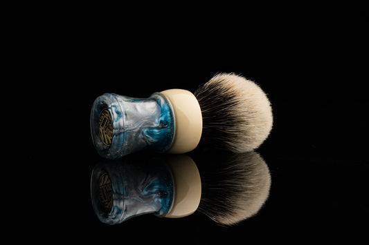 Climber - Glaze -‘Waves’ shaving brush handle