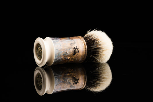 Exceed-6 Evolution - Glaze ‘Karst Cave’  shaving brush handle