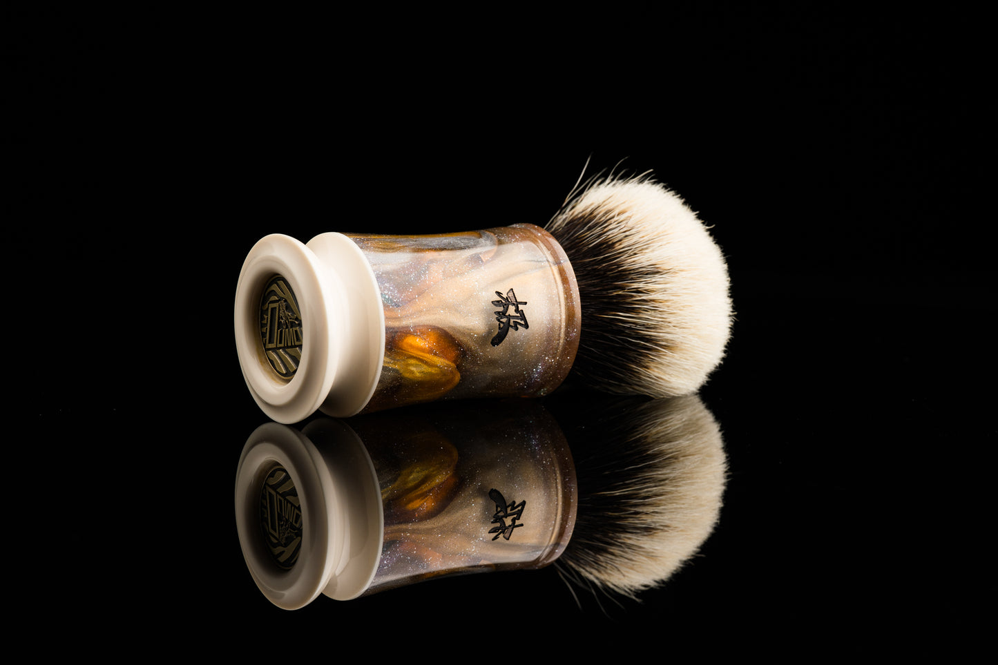 Exceed-6 Evolution - Glaze ‘Iridescent’  shaving brush handle