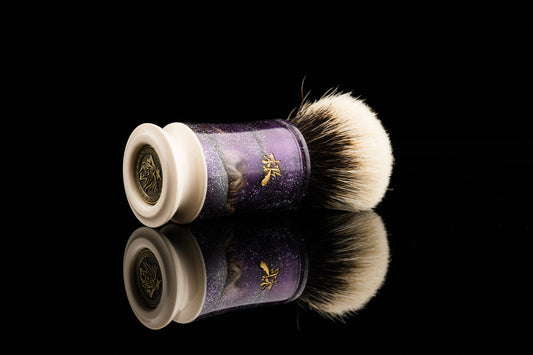 Exceed-6 Evolution - Glaze ‘Undersea’  shaving brush handle