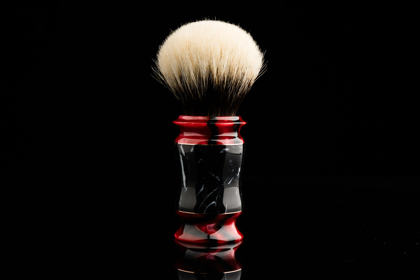 Exceed-玖-Synthetic Turquoise-'Fire Jade' Limited Edition shaving brush handle