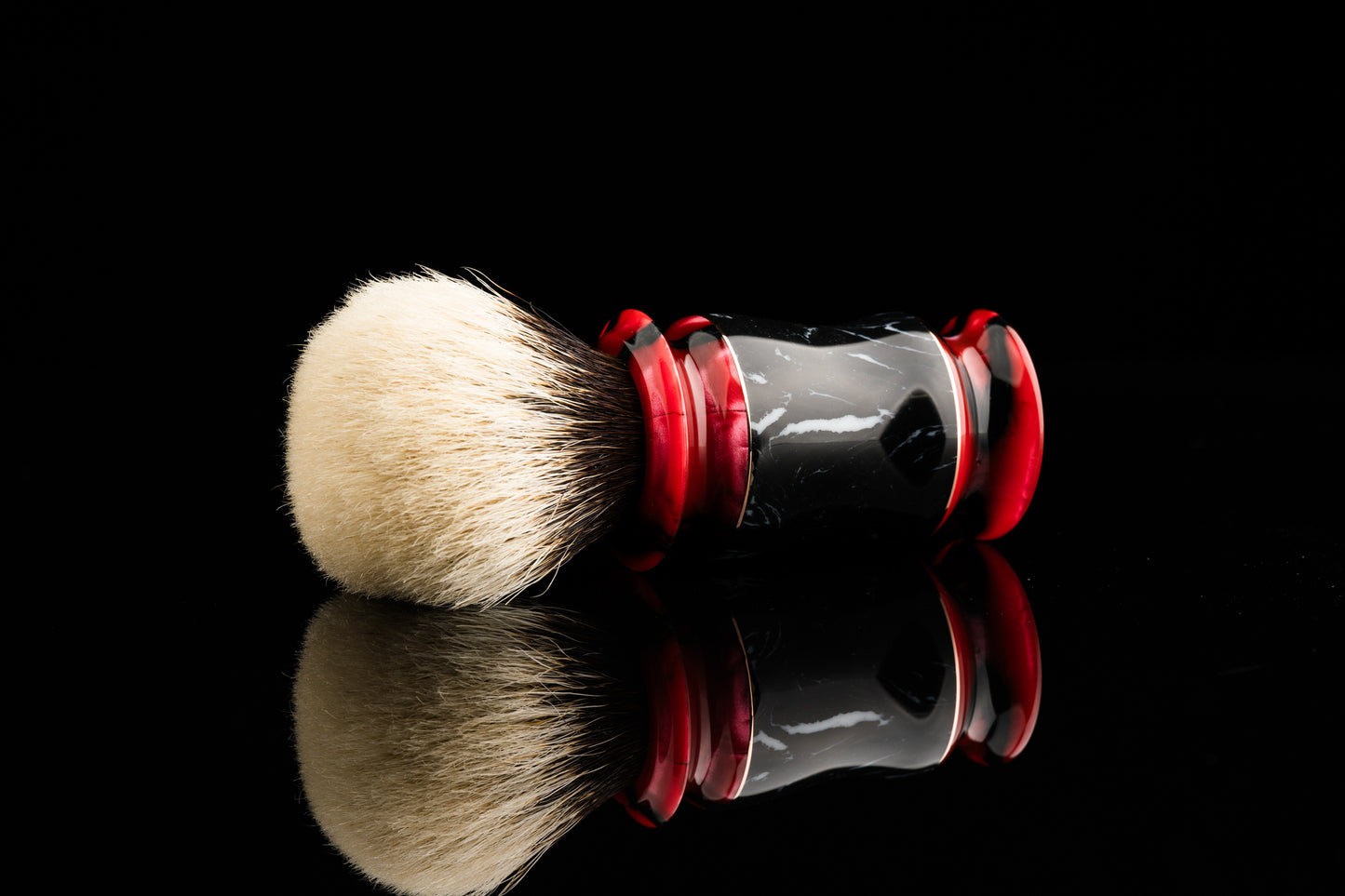 Exceed-玖-Synthetic Turquoise-'Fire Jade' Limited Edition shaving brush handle