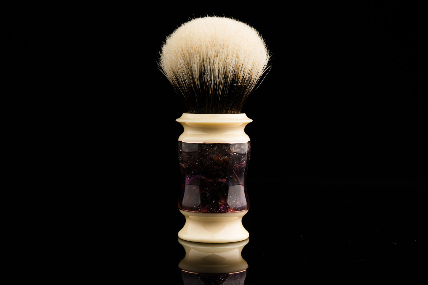 Exceed-玖-Glaze-'Nebula' Limited Edition shaving brush handle
