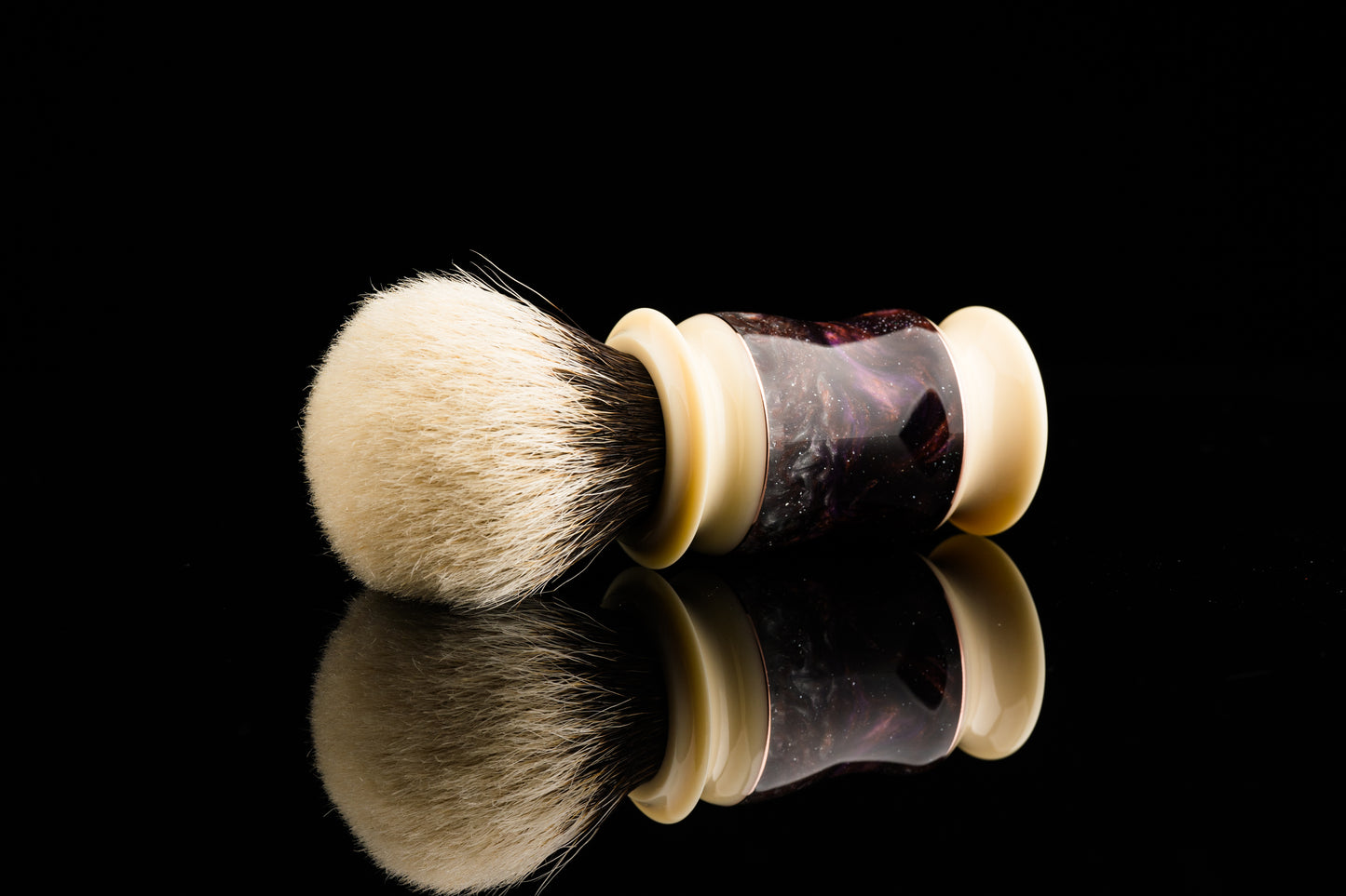 Exceed-玖-Glaze-'Nebula' Limited Edition shaving brush handle