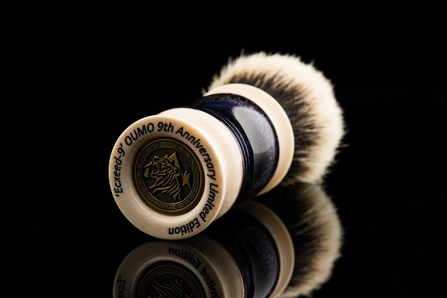 Exceed-玖-Glaze-'星坠' Limited Edition shaving brush handle